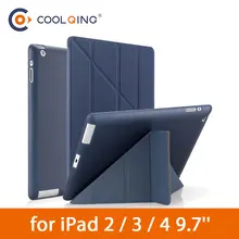 TPU Soft Tablets Case For iPad 2/3/4 Multi-fold Protective Cover Smart Wake Up Sleep PU Leather Tablet Case For iPad 2 3 4 Case TPU Soft Tablets Case For iPad 2/3/4 Multi-fold Protective Cover Smart Wake Up Sleep PU Leather Tablet Case For iPad 2 3 4 Case