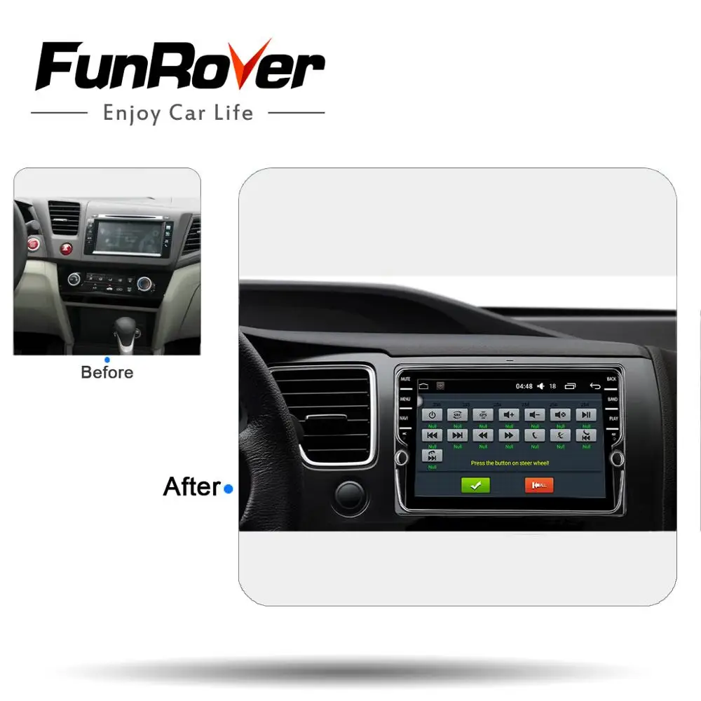 Sale Funrover Android 8.0 2 din Car dvd multimedia Player for Honda Civic EX/LX/DX 2013-2016 radio gps Navigation stereo RDS IPS wifi 1 Sale Funrover Android 8.0 2 din Car dvd multimedia Player for Honda Civic EX/LX/DX 2013-2016 radio gps Navigation stereo RDS IPS wifi 1
