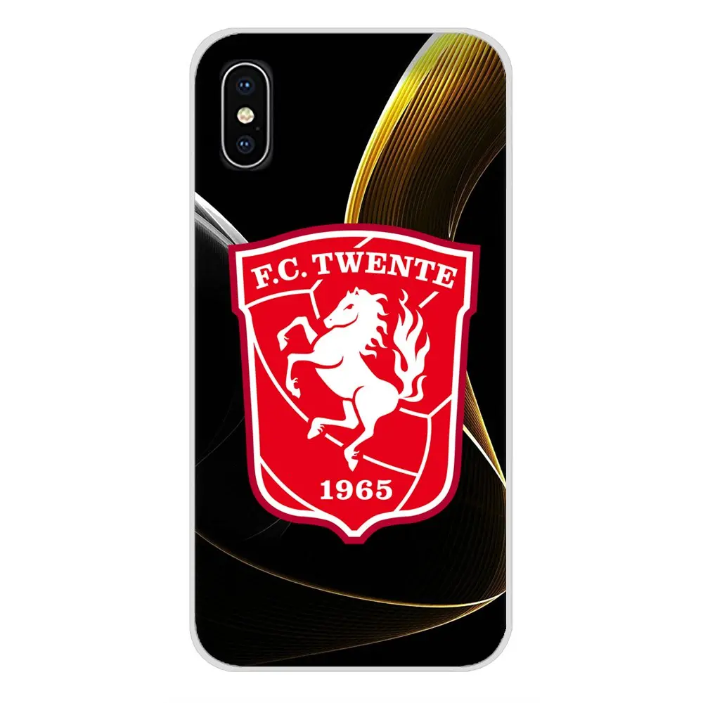 Прозрачный чехол из ТПУ для Samsung Galaxy A5 A6S A7 A8 A9S Star J4 J6 J7 J8 Prime Plus 2018 FC Twente Football Logo