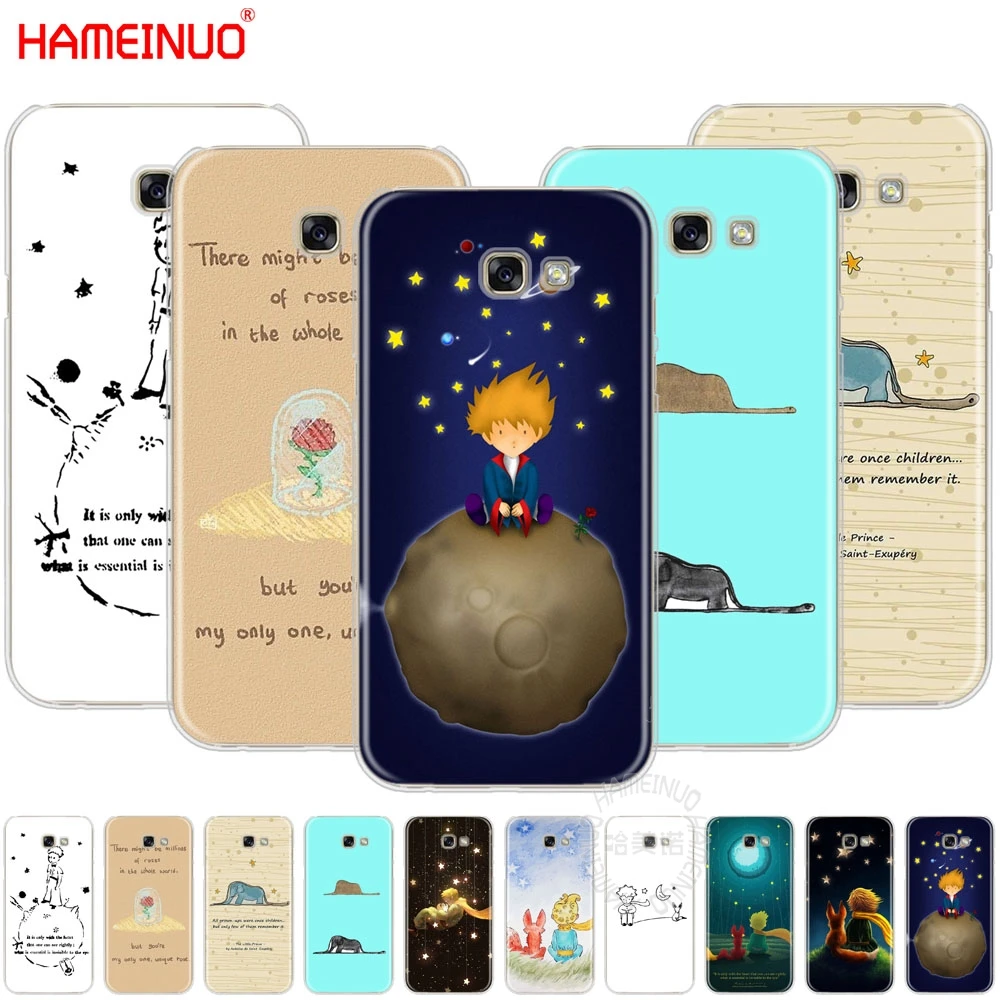 

HAMEINUO little prince fox quotes cell phone case cover for Samsung Galaxy A3 A310 A5 A510 A7 A8 A9 2016 2017