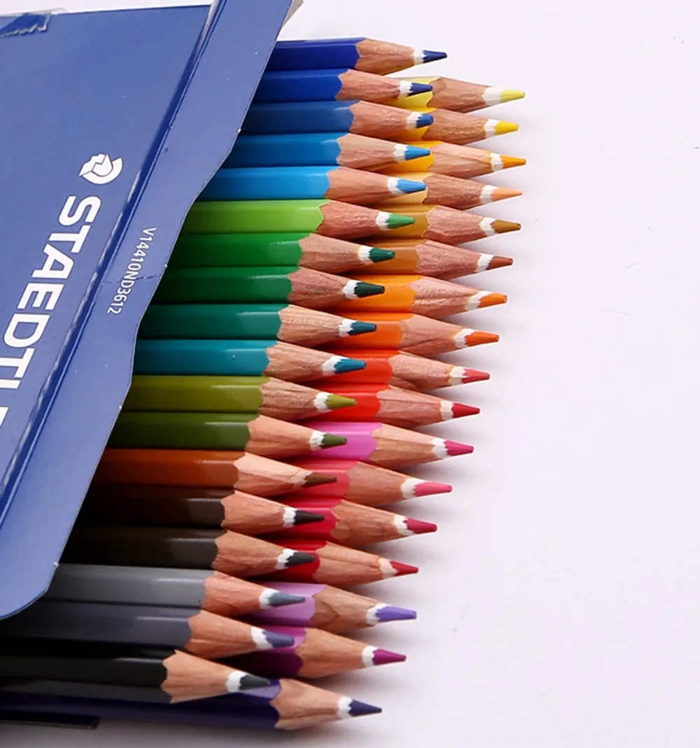 Staedtler 144 10ND водорастворимый цветные карандаши 12 /24/ 36 Цвета Набор для рисования Secret