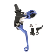 Синий левый 7/8 сцепления Тормозные ручки рычаги окунь для Honda CR80/CR85/CR125/CR250/CR500 яма Горный мотоцикл мотокросса