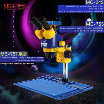 

Mechanic Original Large Wide-angle Lifting Trinocular Microscope High Quality HD Camera for IPHONE Mobile Phone Maintenance