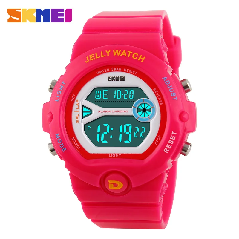 Prix pour Mode Skmei Marque De Luxe Femmes Sport Montres LED Électronique Numérique Montre 50 M Étanche En Plein Air Robe Montres 4 COULEURS Prix pour Mode Skmei Marque De Luxe Femmes Sport Montres LED Électronique Numérique Montre 50 M Étanche En Plein Air Robe Montres 4 COULEURS