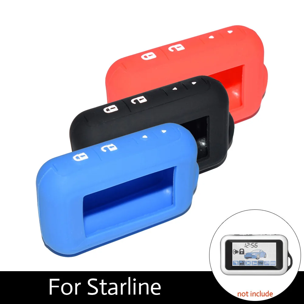 ATOBABI E90 E91 Silicone Case for Starline 2-Way Car Alarm E63 E90 E91 E61 E95 E66 LCD Remote Controller Keychain Transmitter ATOBABI E90 E91 Silicone Case for Starline 2-Way Car Alarm E63 E90 E91 E61 E95 E66 LCD Remote Controller Keychain Transmitter