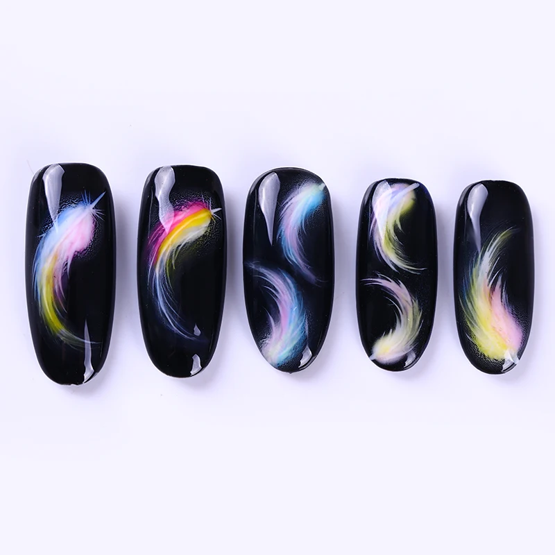 BORN PRETTY White Clear Blossom Gel Polish Soak Off Long Lasting DIY Nail Art Design Blossom Flowers UV Gel Varnish Lacquer 10ml