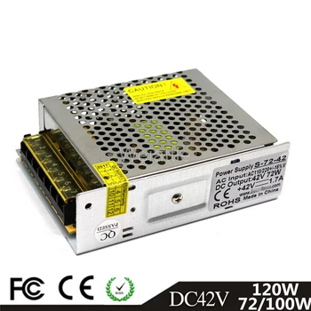 

DC42V 72W 100W 120W LED Light Belt Driver Switching Power Supply 100-240VAC Constant Voltage Transformer Monitoring CCTV CNC