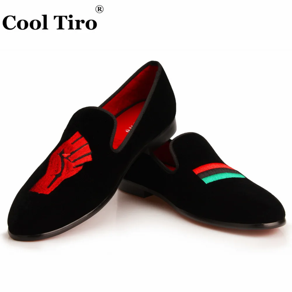 black VELVET SLIPPERS WITH EMBROIDERY (3)