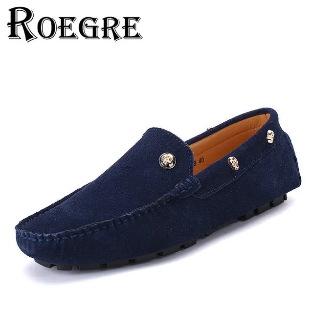 Men's Suede Leather Loafers Shoes Men's Suede Leather Loafers Shoes