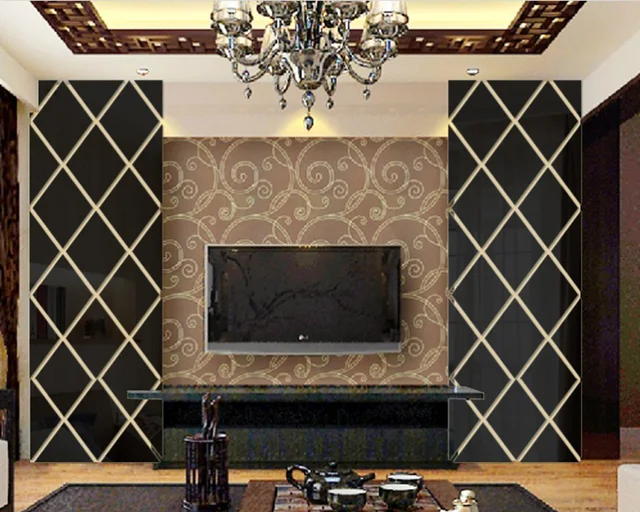 Diamonds Triangles Wall Art Acrylic Mirror Wall Sticker House Decoration 3D DIY Wall Decals Art