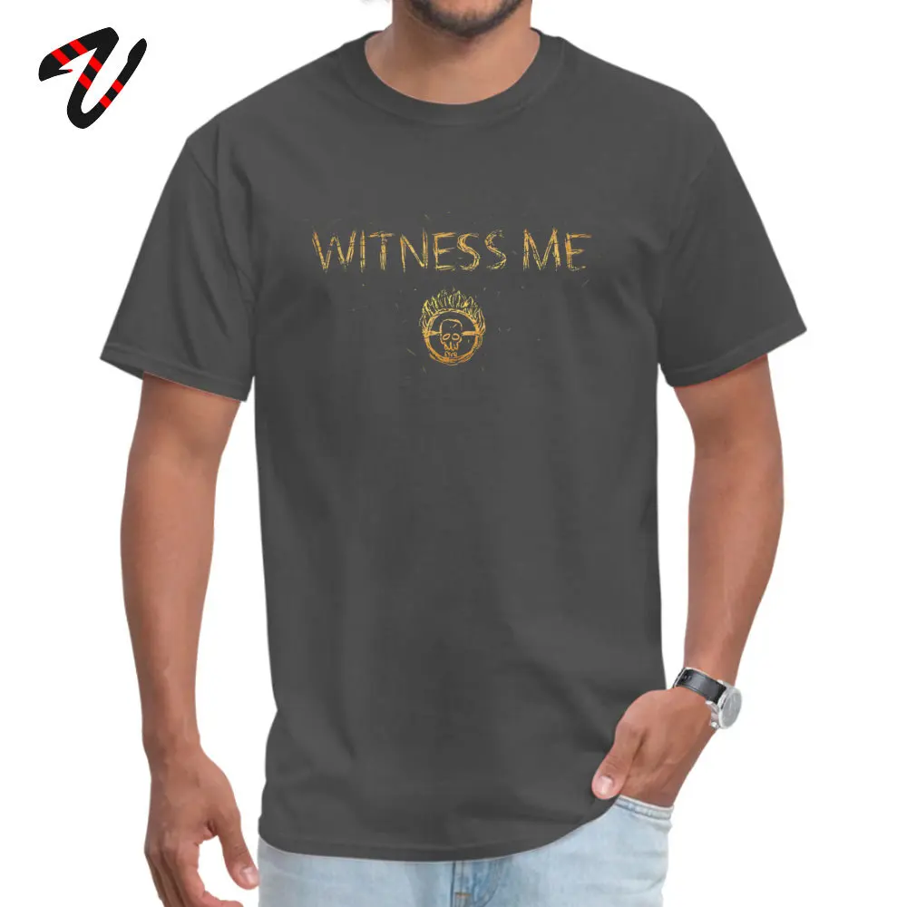 Newest Male T Shirts O-Neck Short Sleeve Cotton Fabric Witness Me T Shirt Printed Tshirts Wholesale Witness Me13876 carbon