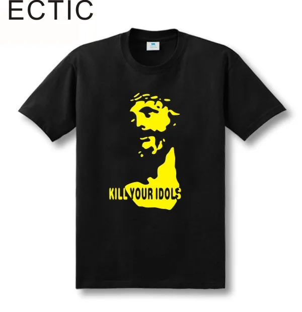 Мужская футболка с коротким рукавом ECTIC Guns N 'roses guns and roses kill your idols | одежда