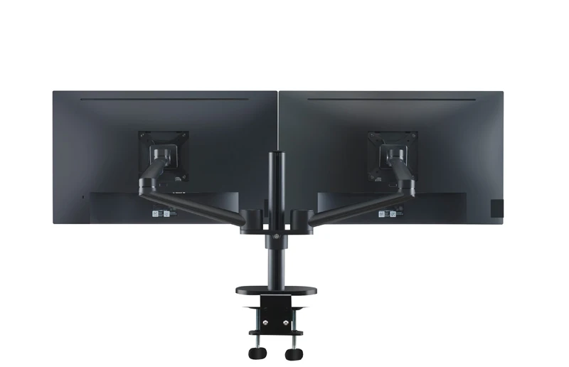 Altura de Alumínio Monitor de Tela Monitor de Movimento Suporte de Montagem Suporte de Mesa Suporte de tv Ajustar Polegada Dupla Suporte Braço Completo Montagem Ol-2 17-32 - Image 5