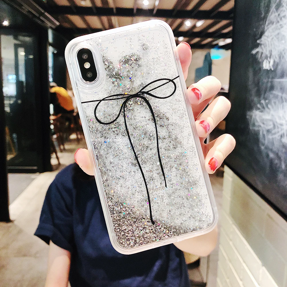 Роскошный чехол с жидкостью для Huawei Honor 8X 8C 10 V10 P10 P20 Plus Nova 3i 3e 4 Mate 20 Pro Lite Y9 2019 мягкий
