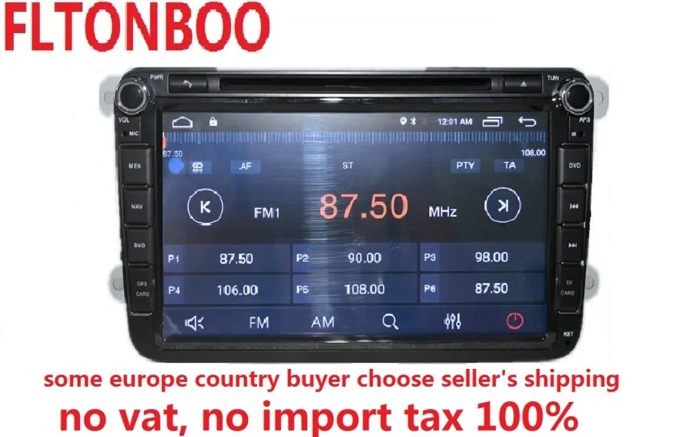 Android 7 1 for VW B6 tiguan golf jetta 2din font b car b font dvd