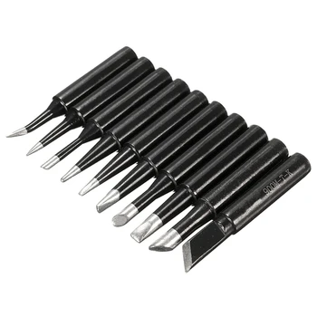 

Lead-free 900M T Screwdriver Soldering Iron Tips Set For Hakko 936/937/928 Station Welding Head Rework Tool Kits