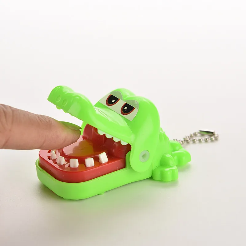 

House Keeping Creative Chidlren Kid Crocodile Mouth Dentist Bite Finger Game Funny Gags Toy Colors Random