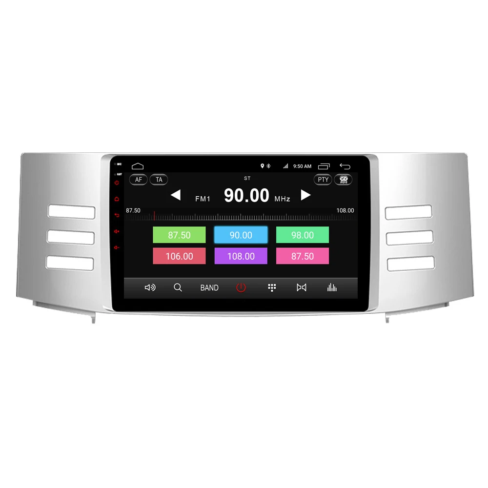 Perfect RoverOne Android 9.0 Octa Core Car Radio GPS For Toyota Reiz 2005 - 2009 Touchscreen Multimedia Player Stereo Reiz Head Unit 2