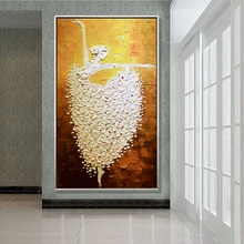 

Diamond Embroidery Cross Stitch Painting By Numbers Dancing Girl 5D Diamond Embroidery Painting DIY Handmade Round Full