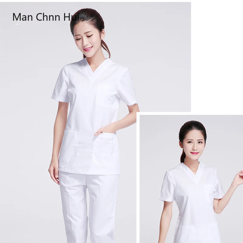 

New hospital women medical-clothing dental lab coat slim surgical gowns medical sets