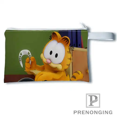 Изготовленный На Заказ Garfield(2)@ 2 кошелек с рисунком, кошелек на молнии, нулевой кошелек, сумки для ключей, модный небольшой женский кошелёк#19-01-22-4-208 - Цвет: Coin Purse