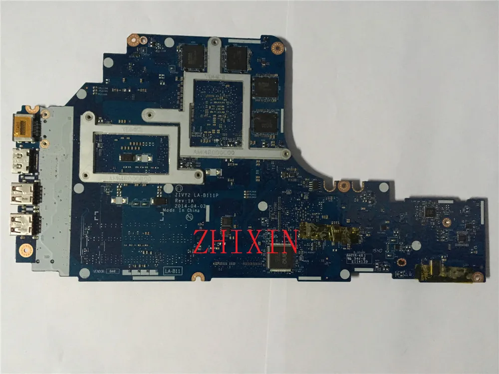  yourui For Lenovo Y70-70 Laptop Motherboard ZIVY2 LA-B111P 5B20H22933 With i5-4210HQ Processor GTX 