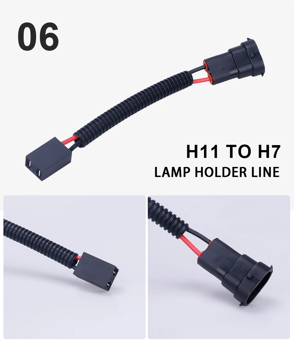 1 шт. от 9006 до H11 до H7 H4 9004 от 9007 до H13 до H4 coonector провода жгута проводов разъем для головной светильник, противотуманный светильник, адаптер