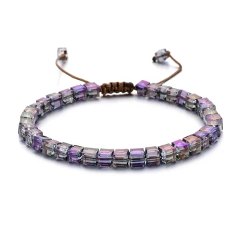 

ZMZY Friendship Charm Bracelet Jewelry Bohemia Crystal Handmade Bracelets Crystal Beads Bracelets For Women Gifts