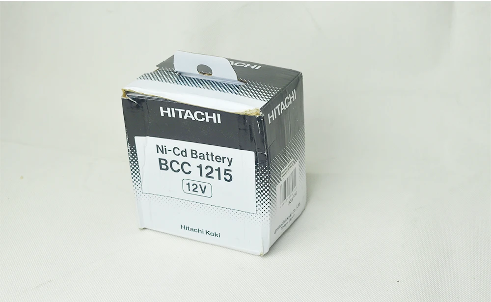 Hitachi Япония Ni-Cd аккумулятор BCC1215 12 V 1.5Ah Никель кадмия детали для электродрели для DS12DVF3 WH12DAF2 WR12DAF2 Электрический