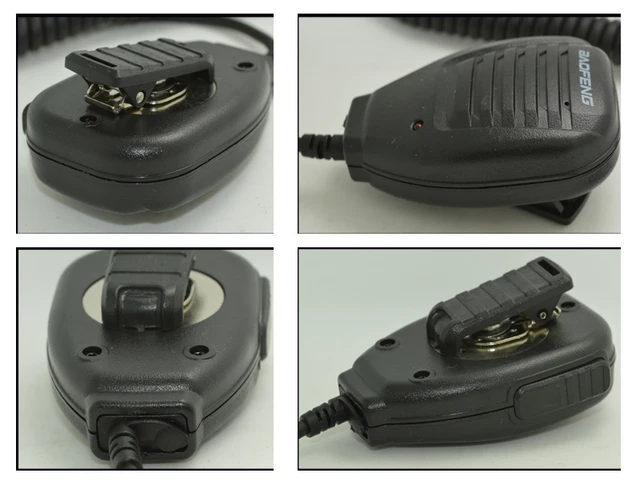 Enhanced 2pcs Microphone for Baofeng Handheld Walkie Talkies