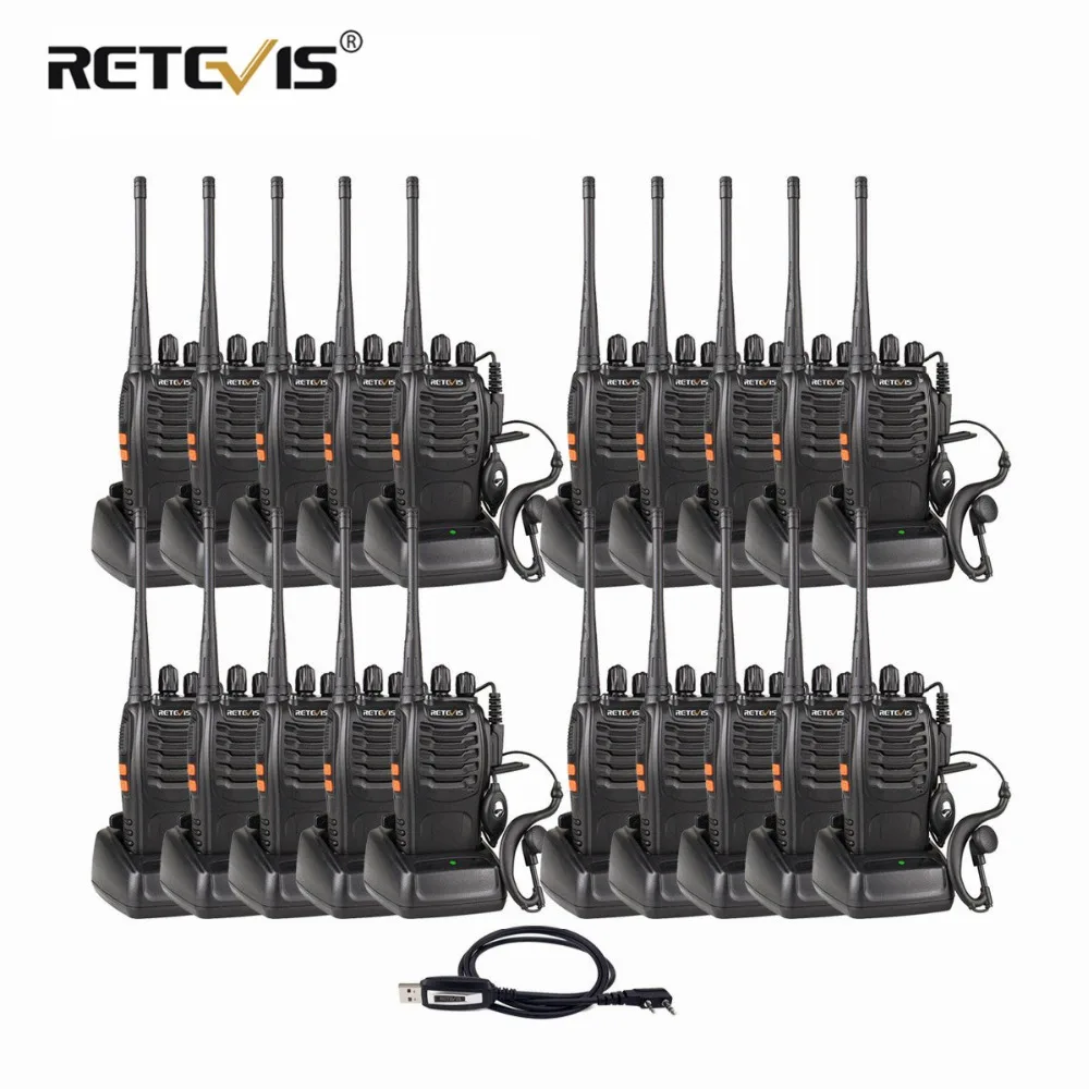 Buy 20pcs Retevis H777 Portable Walkie Talkie Handheld