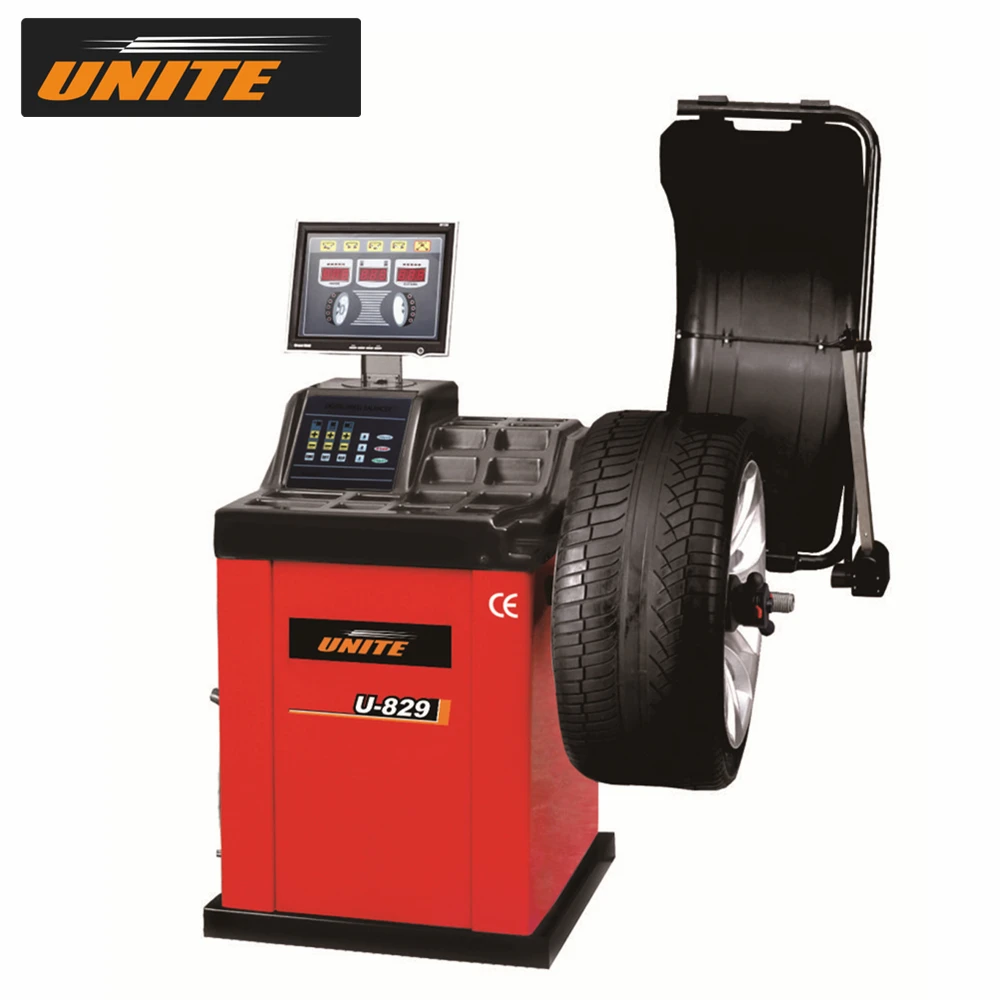 

UNITE Car Wheel Balancer U-829 15" LED Light & Digital Display With Automatic Width Measuring Scale