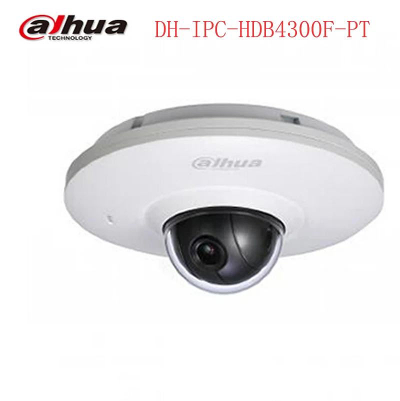 

Dahua IPC-HDB4300F-PT Pan tilt dome network IP security camera 3.6mm Lens Support POE IP66 IP Camera