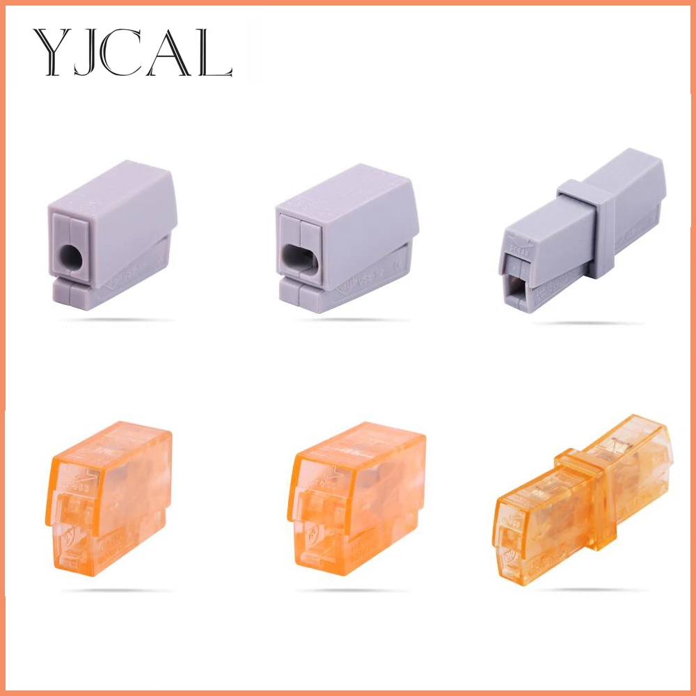 

Wago Type 224 Series 10PCS Lighting Connector Terminal Quick Connector Plug Line Deconcentrator Extension Wire Connector