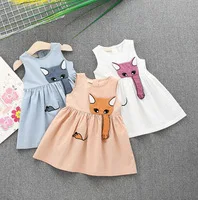 2018-New-Girls-Cotton-Dress-Summer-Children-Clothing-Sleeveless-Cartoon-Cat-Catch-Mouse-Kids-Belt-Princess.jpg_200x200