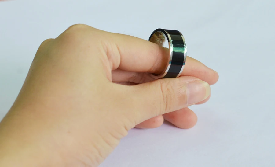 50 шт./лот, Смарт NFC кольцо, волшебное кольцо, водонепроницаемое кольцо для sony, samsung, huawei, Android, NFC, смартфон, Размер 7, 8, 9, 10, 11