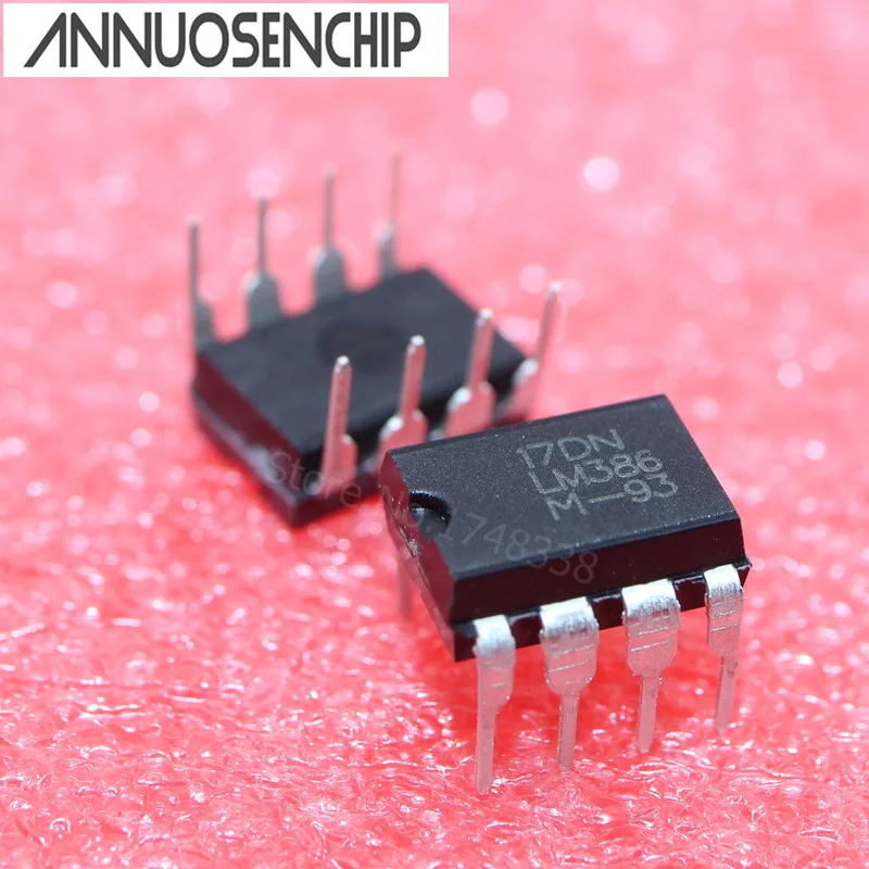 100PCS LM386N LM386 LM386N 1 AMP AUDIO PWR MONO 8DIP NEW GOOD QUALITY ...