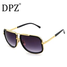 Мужские солнцезащитные очки с большой оправой, Ретро стиль, стимпанк, женские солнцезащитные очки, авиация grandmaster, UV400