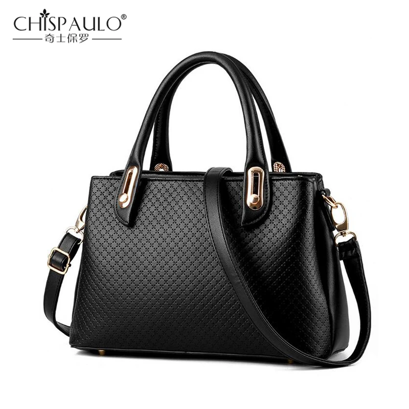 

Famous Brand Satchels Luxury Handbag High Quality Women Shoulder Bags Big Totes Vintage Large Crossbody Bags Embossed PU Leather