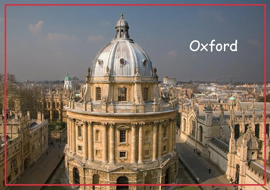 Tourist 78*54mm Oxford University Memorabilia Fridge