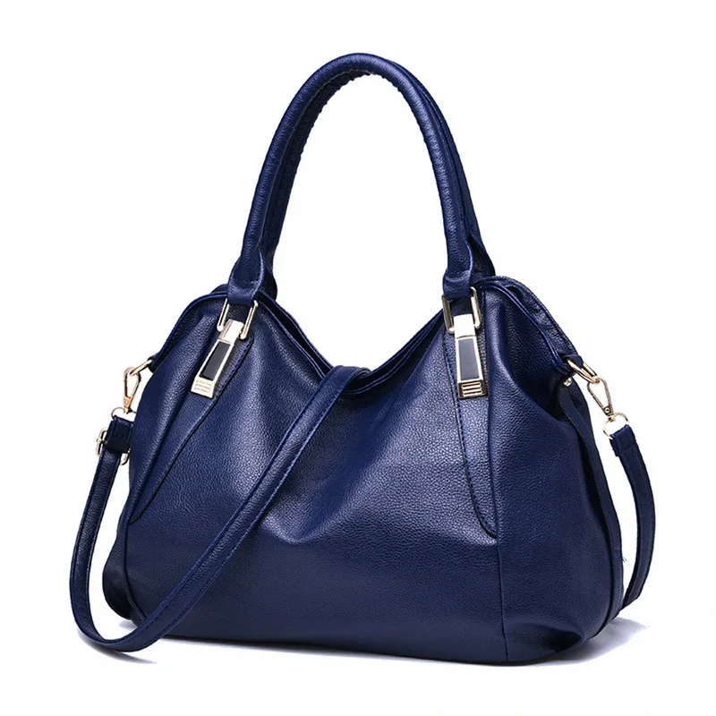 

Puimentiua Fashion Designer Women Handbag Female PU Leather Bags Handbags Ladies Portable Shoulder Bag Ladies Hobos Bag Totes