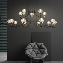 Современные светильники, подвесные лампы для гостиной, светодиодные роскошные хрустальные светильники для спальни, столовой, подвесной светильник, Кевин Рейли, освещение, лофт, Декор