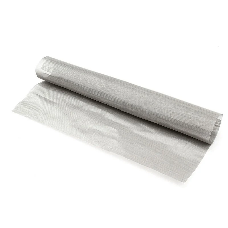 

Mayitr 100 Mesh Filtration Woven Wire 100 Mesh Wire Stainless Steel Cloth Screen Water Filtration Filter Sheet 11.8"