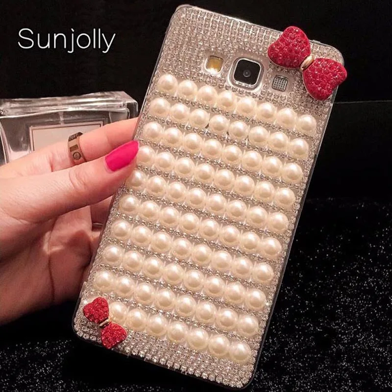 Чехол для телефона Sunjolly Pearl Diamond Xiaomi 5X 5C 6 6X MIX MAX2 Redmi 4A Note 4X 5A 5 Plus Pro чехол со
