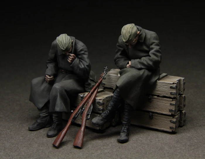 

1:35 scale resin model kit resin figure model soldier A3553