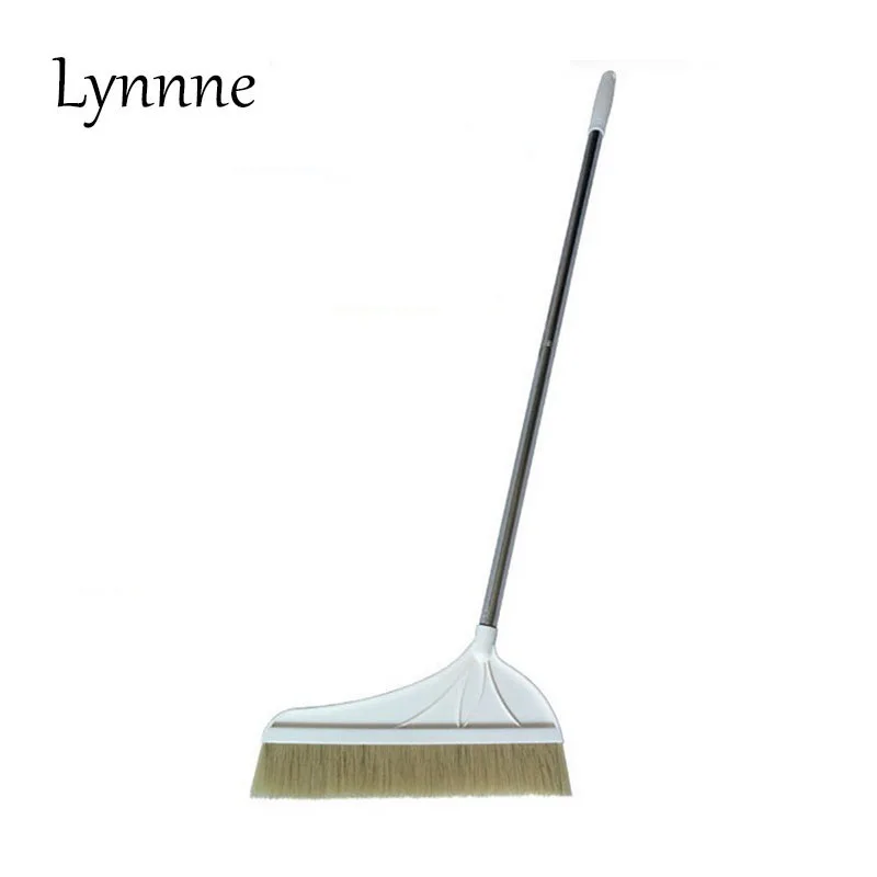 Lynnne Mane Broom Sweep The Floor Stainless Steel Broom Wooden Floor