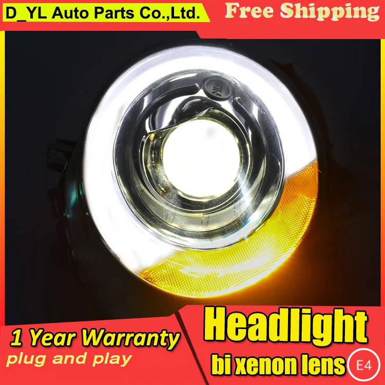 Car Styling Headlights for mini cooper 2014 2015 LED Headlight for mini