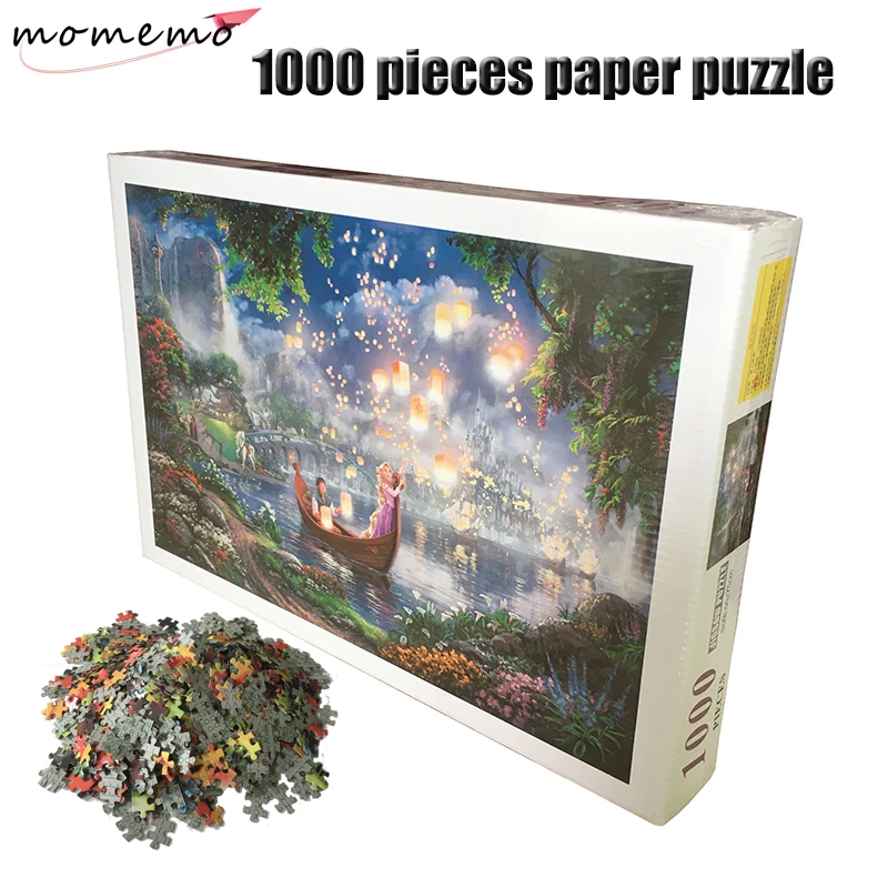 

MOMEMO Let Your Dreams Fly Puzzle Adults 1000 Pieces Paper Puzzle Landscape Jigsaw Puzzle Children's Educational Toys Gifts