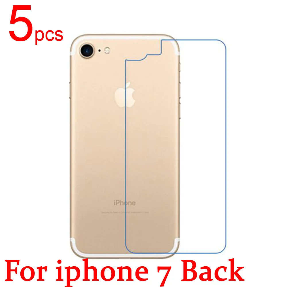 

5pcs Ultra Clear/Matte/Nano anti-Explosion LCD Screen Protector Film For iphone 4 4S 5S 5 SE 6 6S 7 Plus Back Protective Film