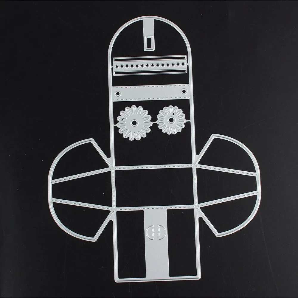 

Gift Box Cutting Dies Metal Dies Scrapbooking Easter New 2018 Craft clear Stamps Christmas Stencil Embossing Card box bag dies